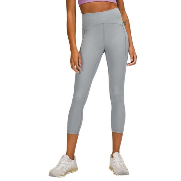 Lululemon Power Thru High-Rise Tight 23" *Rhino Grey - Picture 1 of 11